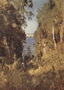 Levitan, Isaak Gorge oil painting